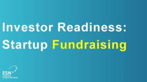 Investor Readiness: Startup fundraising